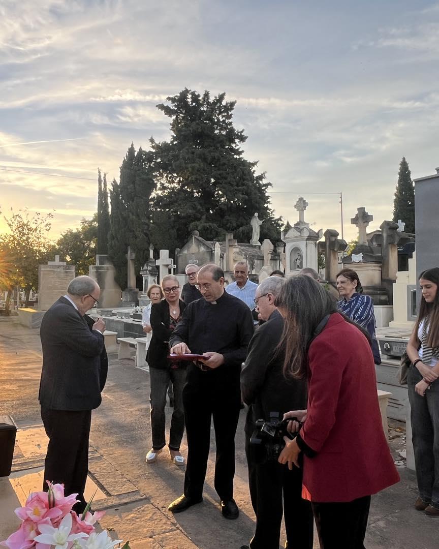 Exhumation of Dr Pedro Herrero's remains.