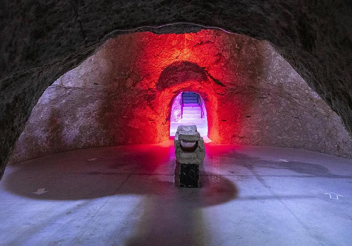 Interior of the Garrigós Wells.