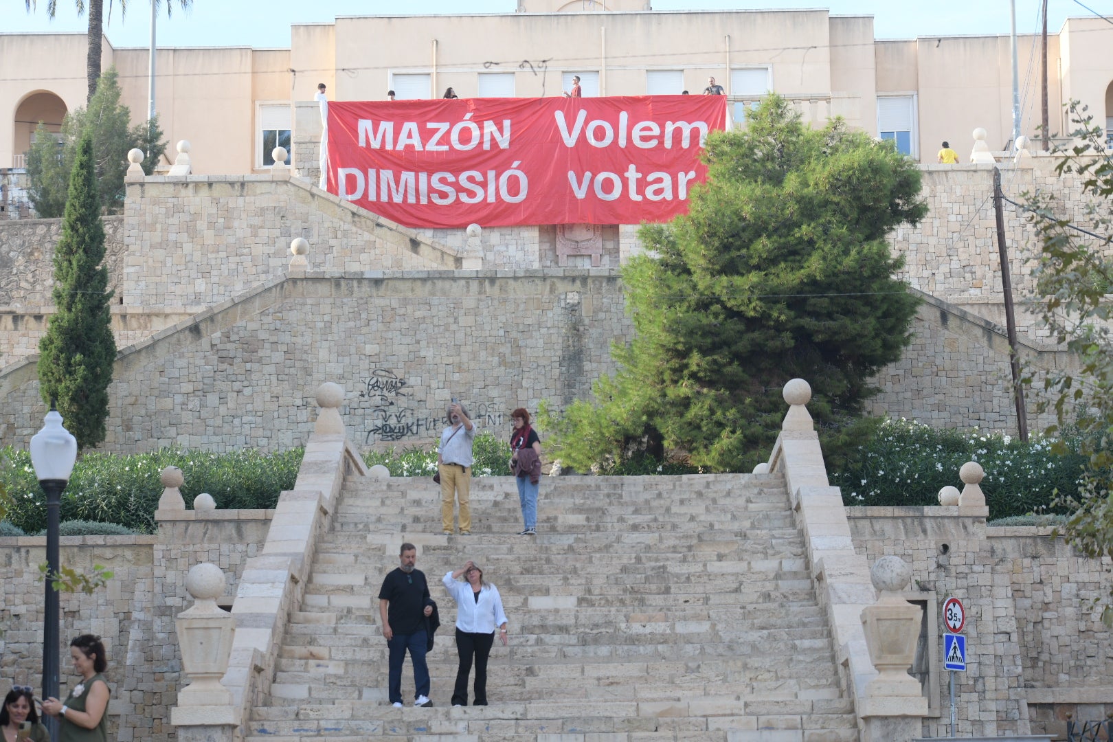 Vuelven las protestas contra Mazón en las vísperas del 29-O