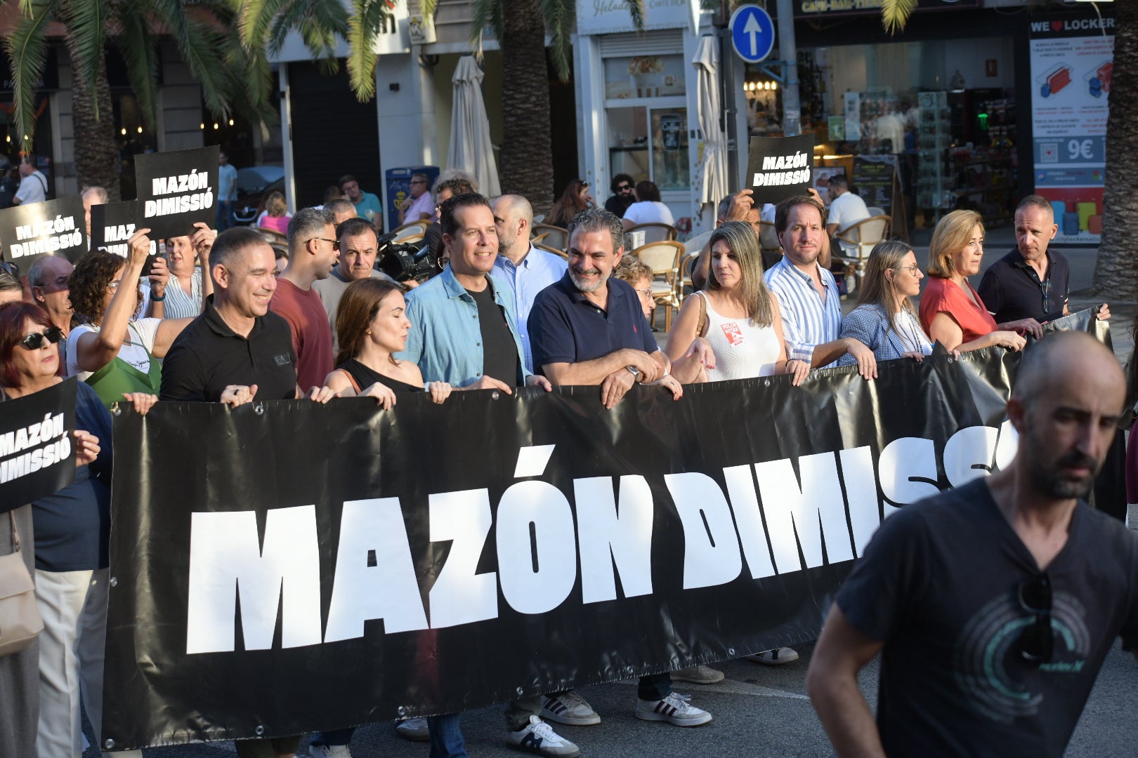 Vuelven las protestas contra Mazón en las vísperas del 29-O