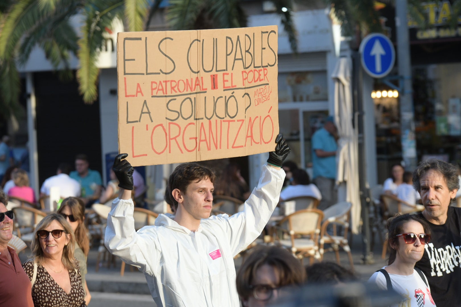 Vuelven las protestas contra Mazón en las vísperas del 29-O