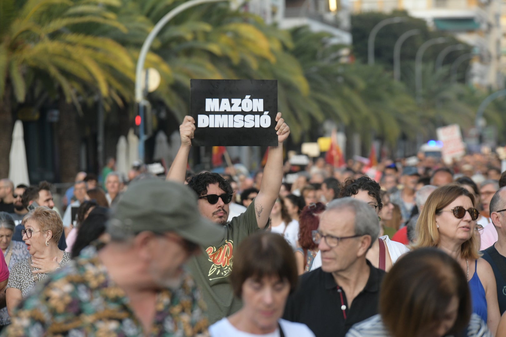 Vuelven las protestas contra Mazón en las vísperas del 29-O