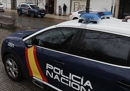 Vehículos de Policía Nacional, en una imagen de archivo.