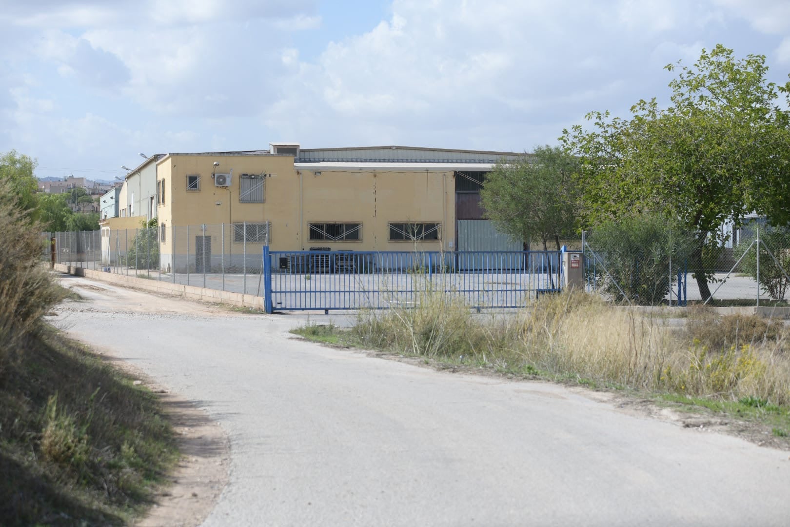 Imagen principal - Imágenes de la nave que ocultaba la sofisticada plantación de marihuana.