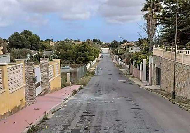 Una de las calles que tendrá cortes de luz este martes.