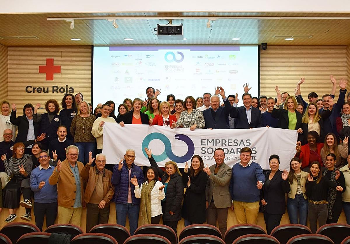 Participantes en el proyecto Empresas Solidarias.