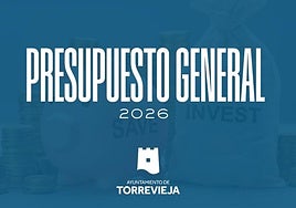Torrevieja aprueba un presupuesto récord de 187,7 millones de euros para 2026.