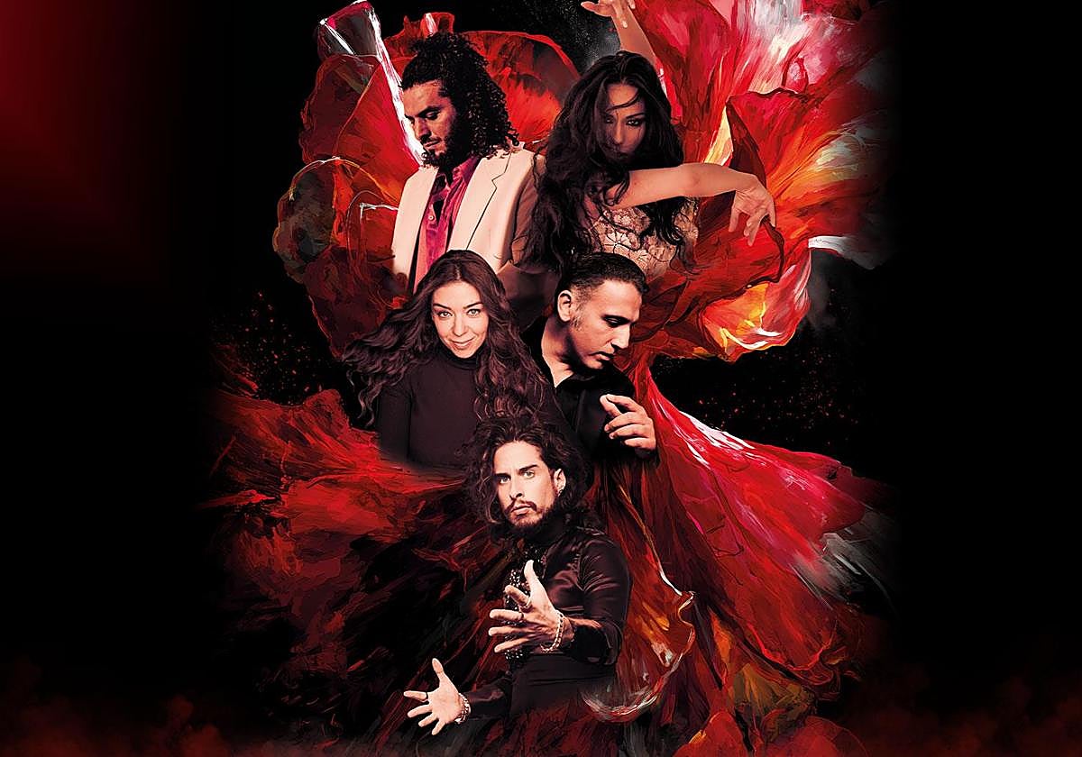 Artists from the flamenco show 'Pura verdad'.
