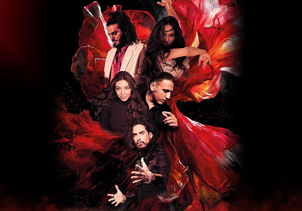 Artistas del espectáculo flamenco 'Pura verdad'.