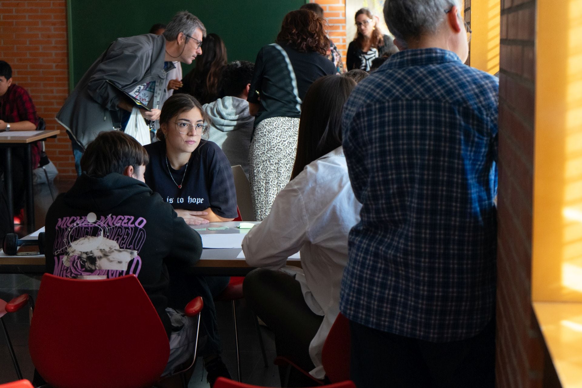 Alumnos participantes en la iniciativa.