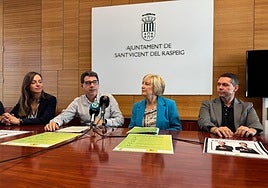 Presentación de la iniciativa en el Ayuntamiento de San Vicente del Raspeig.