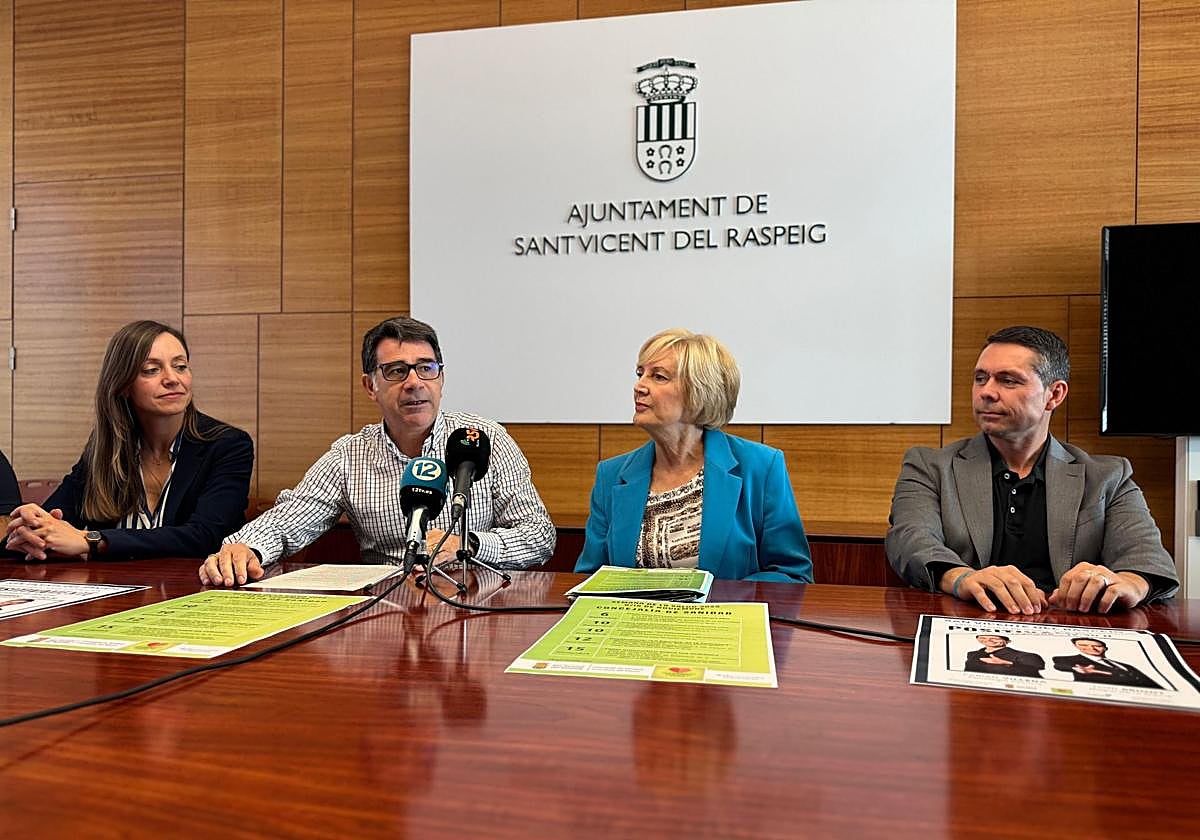 Presentación de la iniciativa en el Ayuntamiento de San Vicente del Raspeig.