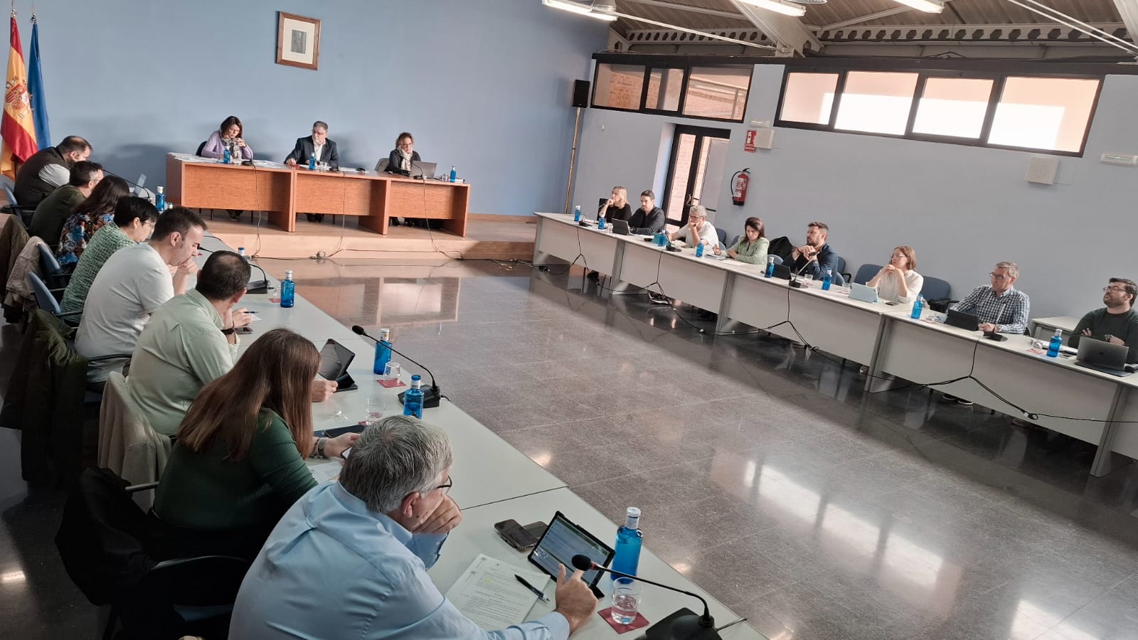 Sesión del pleno en la que se ha aprobado la moción.