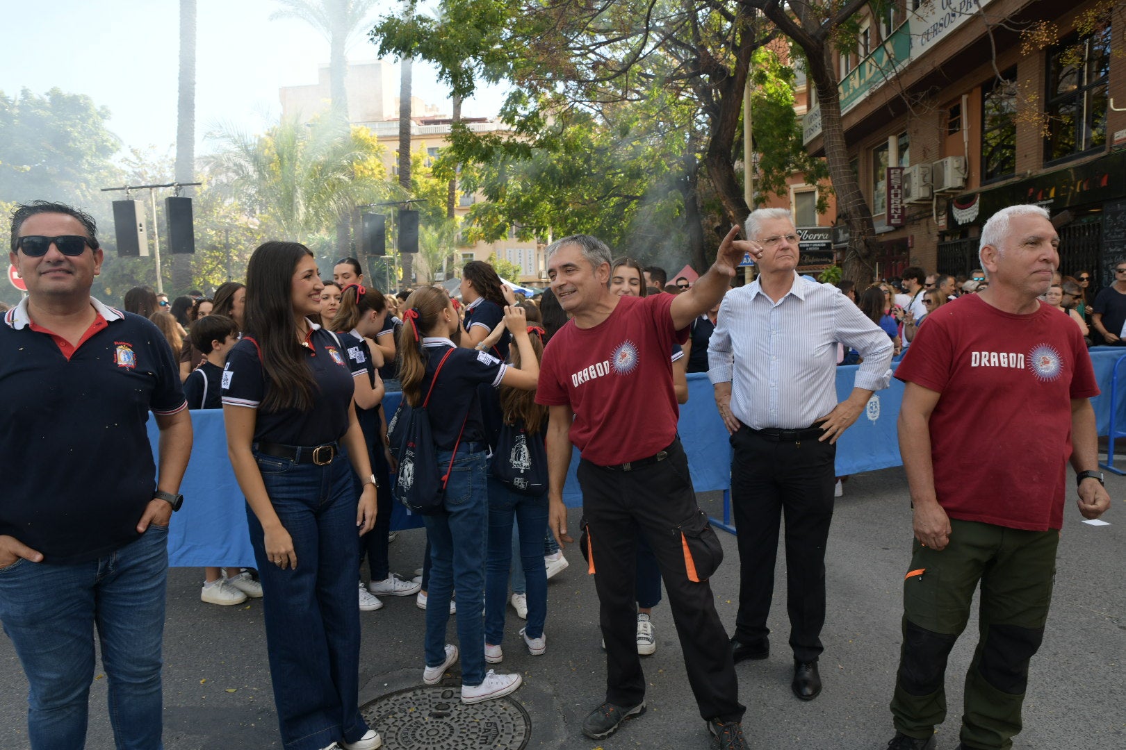 Mascletà de las Hogueras: el rugido de la bestia ensordece la plaza de España de Alicante