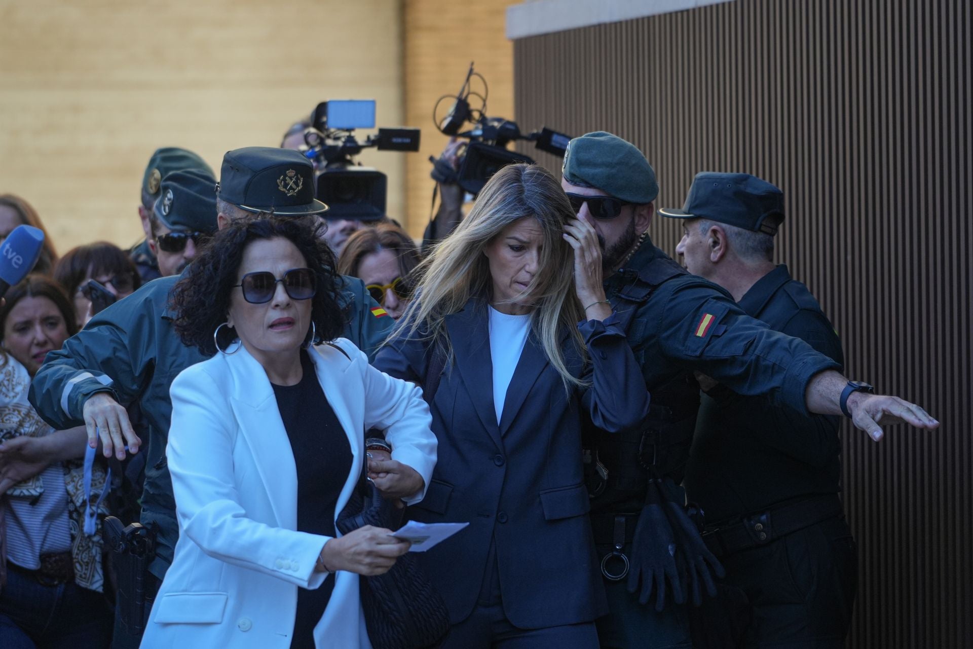 Maribel Vilaplana llega al juzgado para declarar