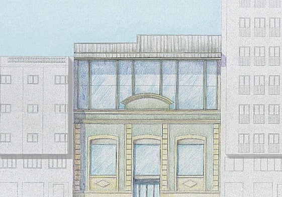 Elche avanza en el nuevo edificio de oficinas y la futura residencia de mayores de la Hiladora.