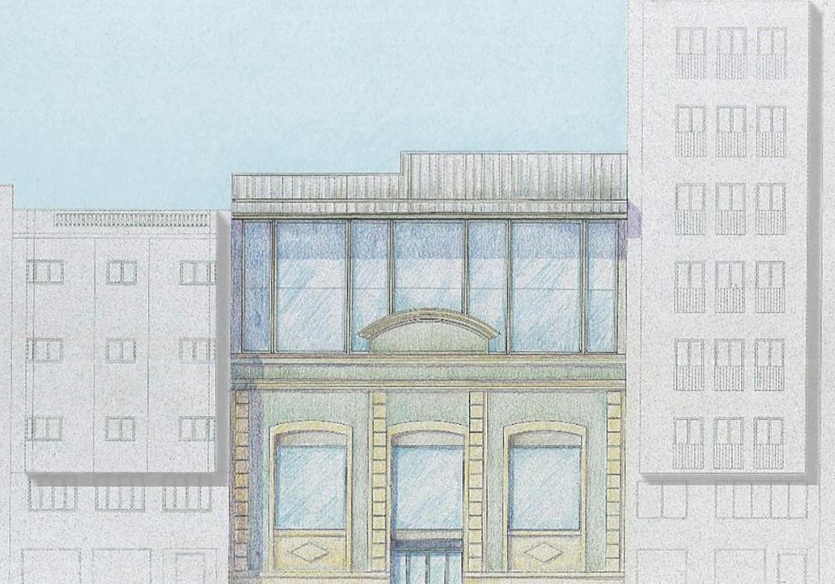 Elche avanza en el nuevo edificio de oficinas y la futura residencia de mayores de la Hiladora.