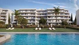 Vista por ordenador del nuevo residencia en El Verger.