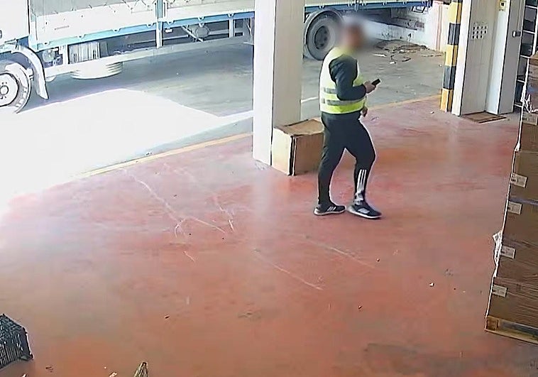 Imágenes de la operación que ha acabado con la caída del ladrón.