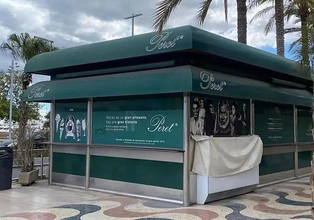 El Peret en la Explanada.