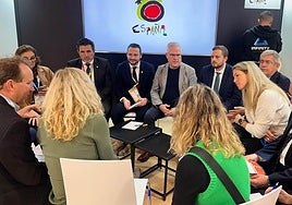 Imagen de la reunión mantenida este martes en Londres