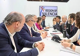 Imagen de una de las reuniones mantenidas durante la WTM de Londres