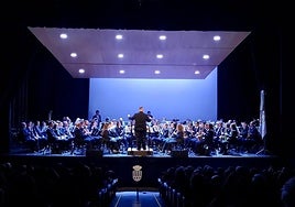 Concierto en el auditorio municipal de Mutxamel.