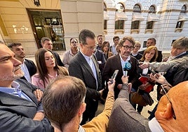 Rueda de prensa de Alfaro y Mascarell.