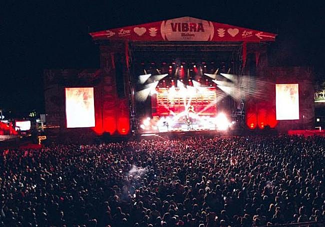 Escenario del Low Festival en Benidorm.