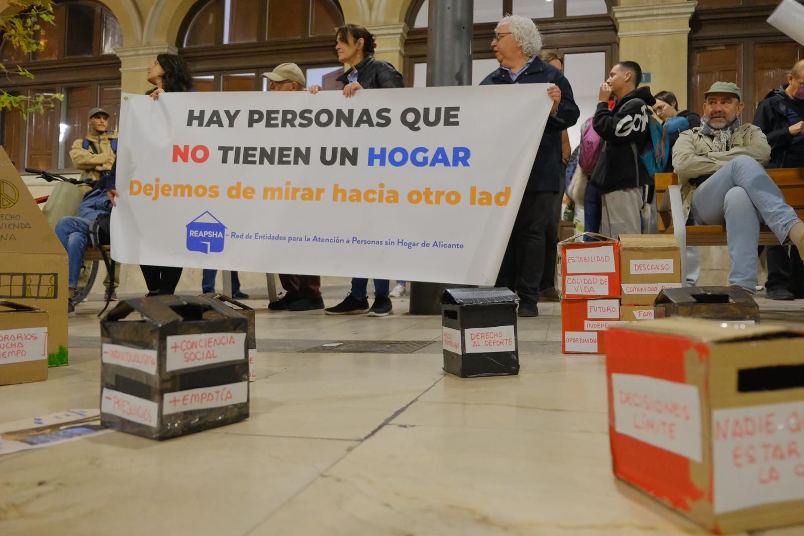 Sin un techo bajo el que vivir