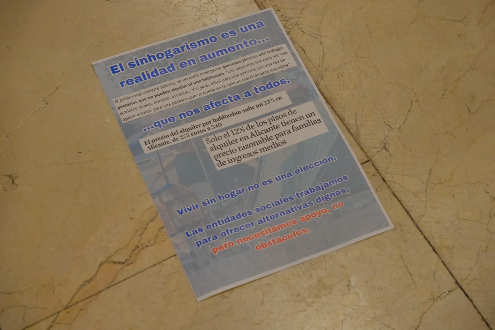 Sin un techo bajo el que vivir