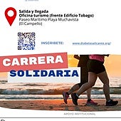 Detalle del cartel promocional de la carrera.
