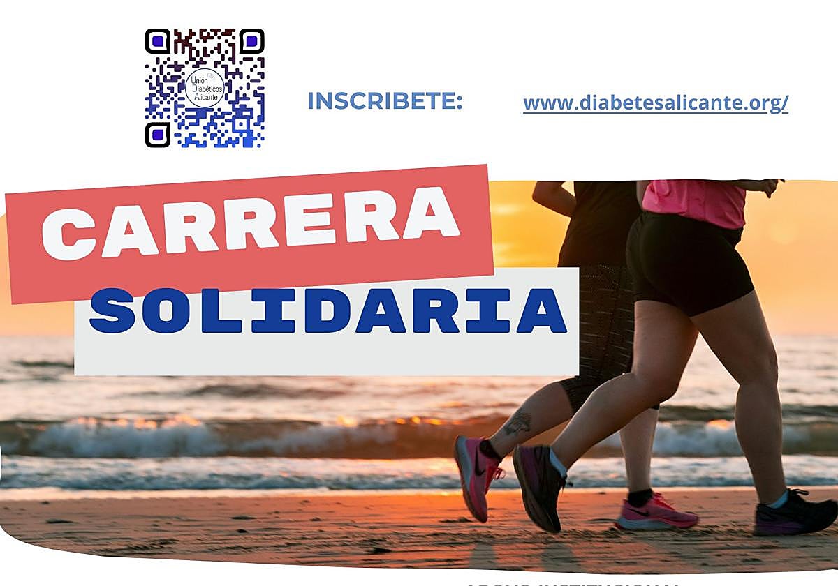 Detalle del cartel promocional de la carrera.