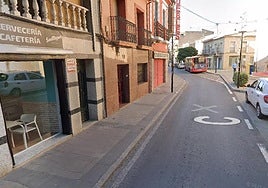 Una de las calles de Villafranqueza.