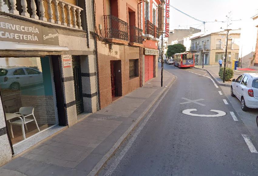 Una de las calles de Villafranqueza.