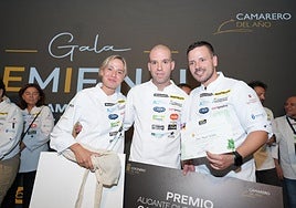 Cocineros ganadores de la semifinal.