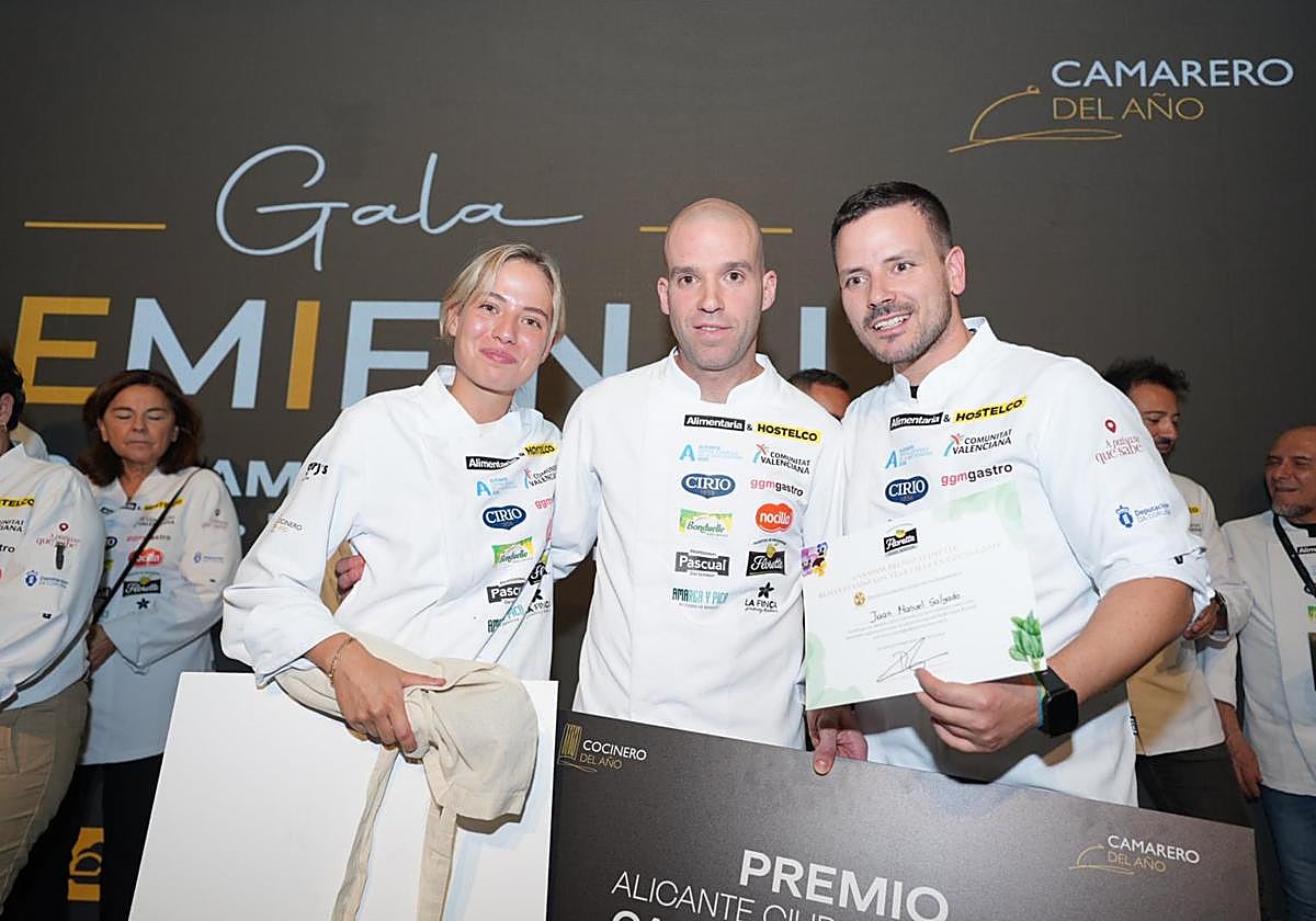 Cocineros ganadores de la semifinal.