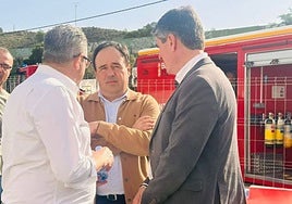 Pérez Llorca junto a Toni Pérez y Marcos Zaragoza