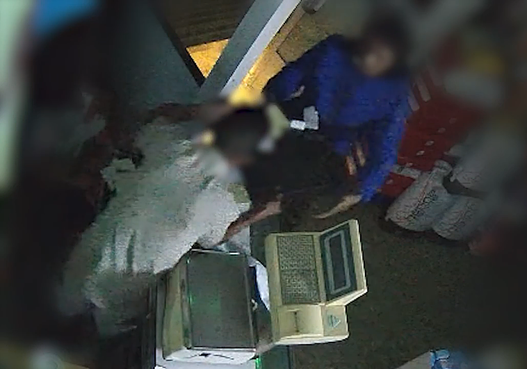 Imágenes del operativo policial.