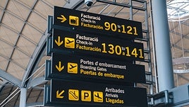 Terminal del aeropuerto de Alicante-Elche.