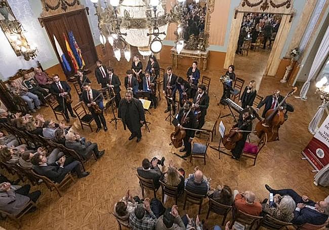 Concierto de Virtuós Mediterrani en el Salón Imperio.