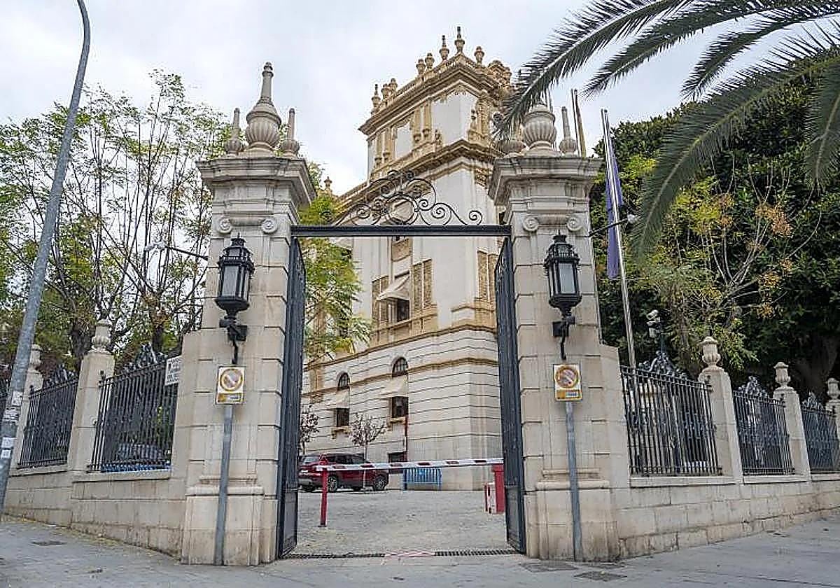 The provincial palace in an archive image.