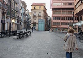 Plaza San Cristóbal de Alicante.