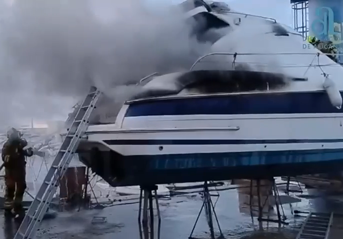 Footage of the intervention by the Alicante Provincial Fire Consortium.