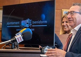 Toni Pérez y Mariló Cebreros durante la presentación de Beninadal