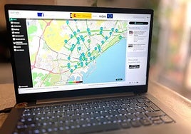 Nueva página web de tráfico en Alicante.