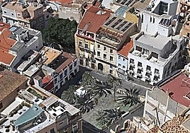 Plaza Quijano de Alicante, epicentro de la nueva ZAS.