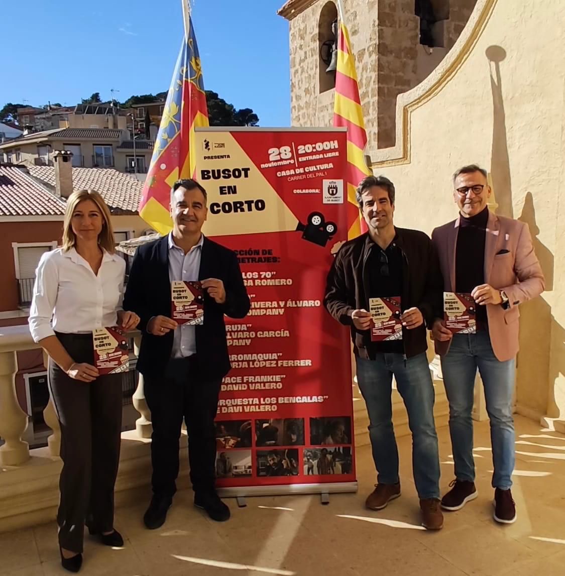 Presentación de 'Busot en corto'.