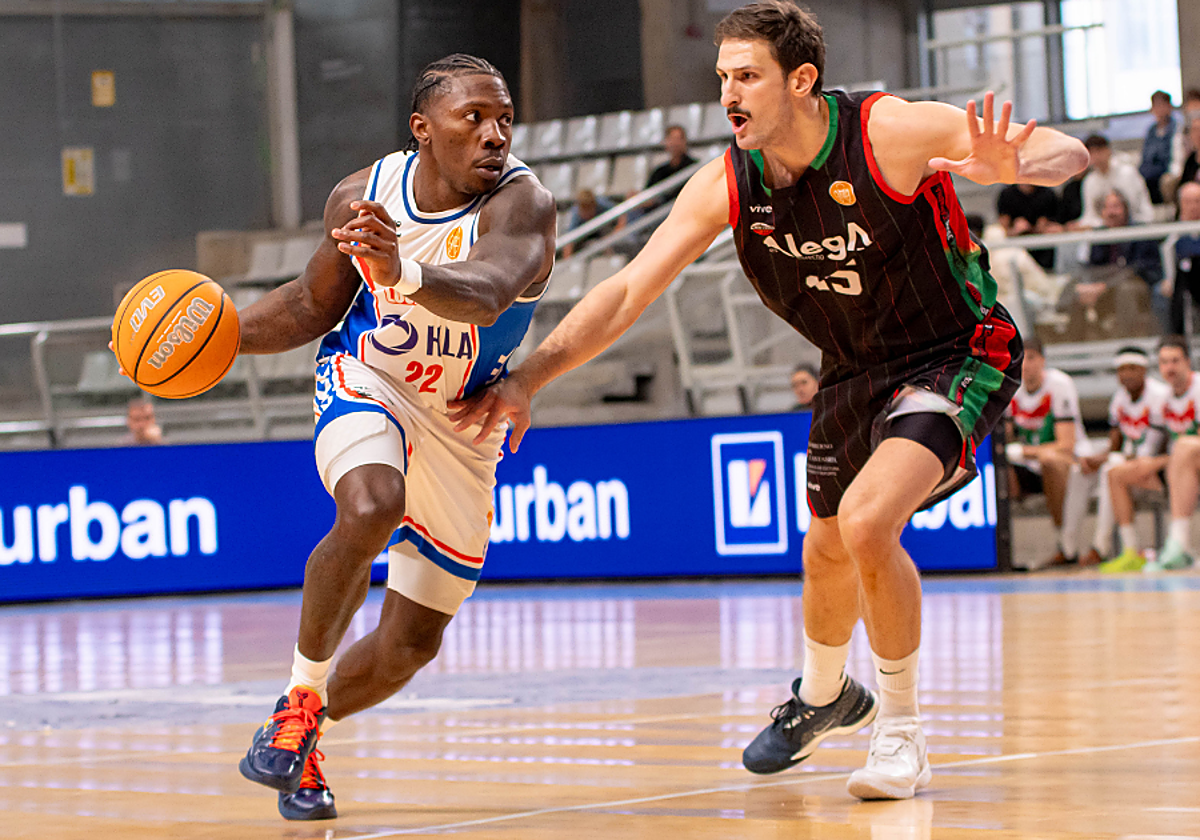 Imagen del partido HLA Alicante-Alega Cantabria.