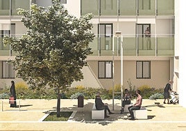 Así será la primera supermanzana de Alicante.